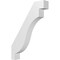 Ekena Millwork 3-in. W x 16-in. D x 22-in. H Copenhagen Architectural Grade PVC Knee Brace BRCP03X16X22CHG - alternate 1